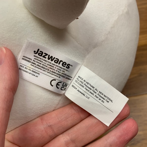 Squishmallows Bullseye Target Dog Plush Stuffed Animal Toy with Hat 15" Inch" - Picture 5 of 7